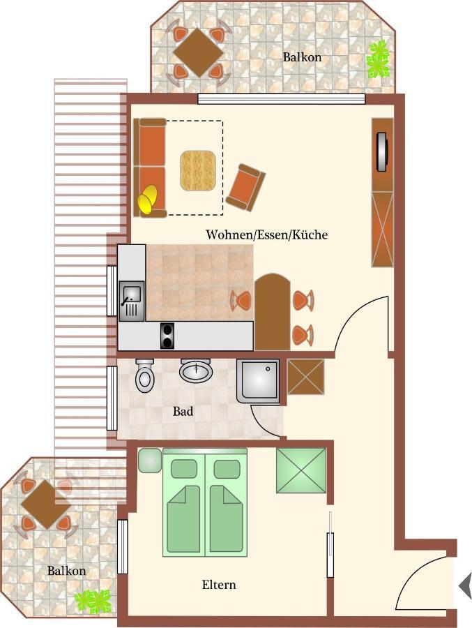 Haus Duenenglueck Whg 34 Seesicht Cuxhaven Exterior foto